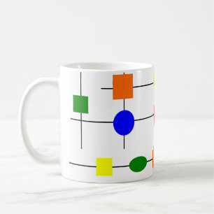 Bauhaus Grid Café Mug