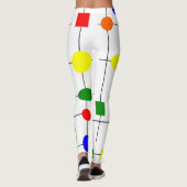 Bauhaus Grid Leggings (Achterkant)