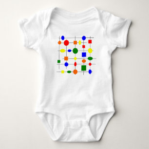 Bauhaus Grid Romper