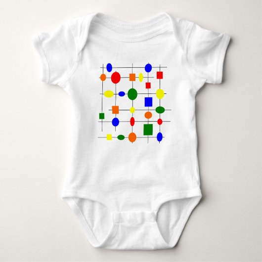 Bauhaus Grid Romper (Voorkant)