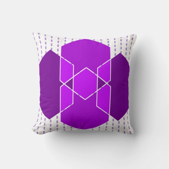 Bauhaus Hexagons Kussen (Voorkant)