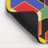 Bauhaus Hexagons Muismat (Hoek)