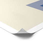 Bauhaus Minimalist Squares Poster (Hoek)