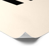 Bauhaus Modern Art Paarse Cirkelstrepen Poster (Hoek)