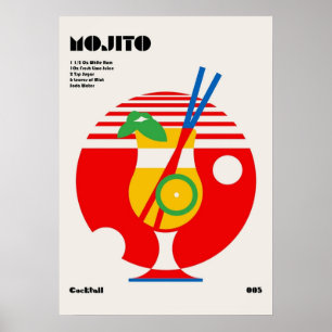 Bauhaus, modernistisch, minimalistisch, geometrisc poster