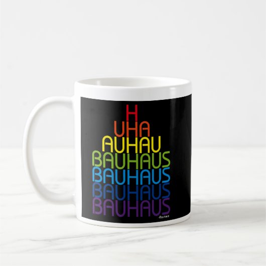 Bauhaus Mug (Gauche)