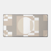 Bauhaus Neutral Geometric Circle Abstract Art Bureaumat (Voorkant)