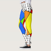 Bauhaus Pentagons Leggings (Gauche)