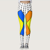 Bauhaus Pentagons Leggings (Voorkant)