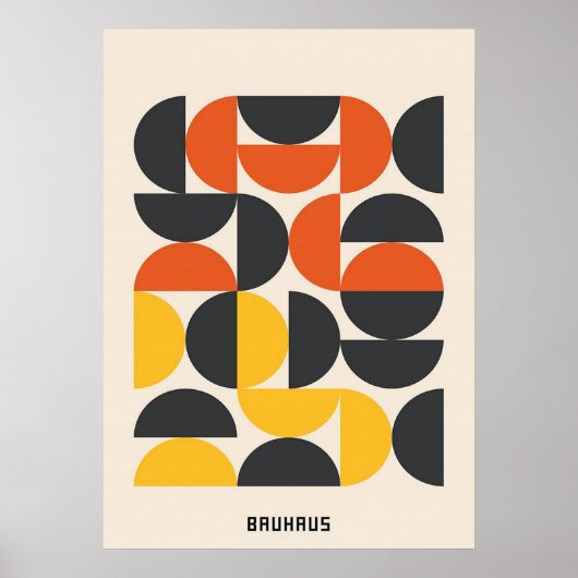 BAUHAUS POSTER (Voorkant)