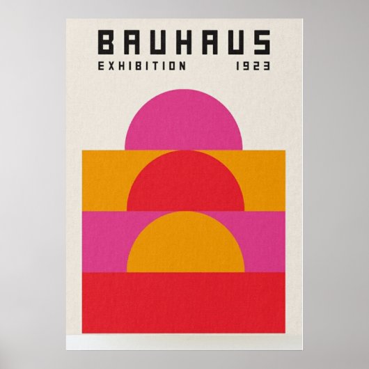BAUHAUS POSTER (Voorkant)