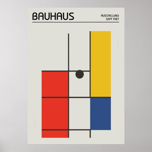 Bauhaus Poster (Voorkant)