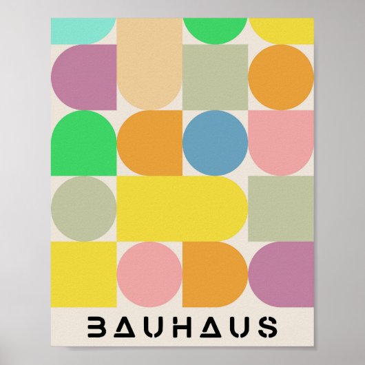 Bauhaus Poster (Voorkant)