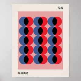 Bauhaus Poster, Bauhaus Circles B34 Poster