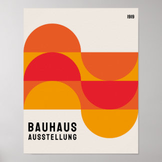 Bauhaus Poster, Bauhaus Tentoonstelling 1919 B19 P Poster