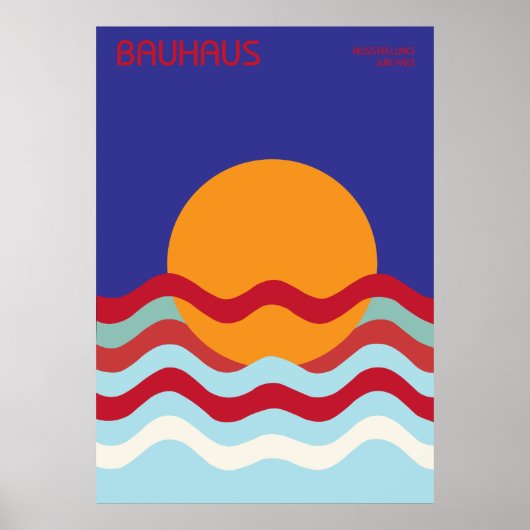 Bauhaus-Poster Poster (Voorkant)