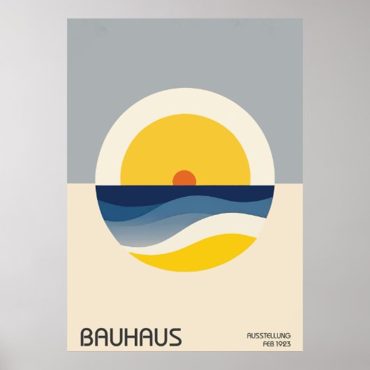 Bauhaus-Poster Poster (Voorkant)