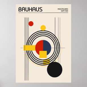Bauhaus-Poster Poster