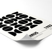 Bauhaus Poster Wall Art (Coin)