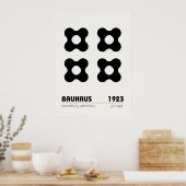 Bauhaus Poster Wall Art (Keuken)