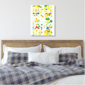 Bauhaus Quantum Compositie Canvas Afdruk (Insitu (Slaapkamer))
