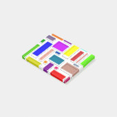 Bauhaus Rechthoeken Post-it® Notes (Schuin)