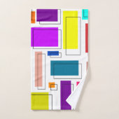 Bauhaus Rectangles (Serviette à main)