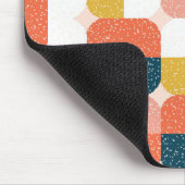 Bauhaus Retro Geometric Pattern Muismat (Hoek)