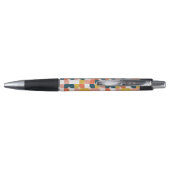 Bauhaus Retro Geometric Pattern Pen (Achterkant)