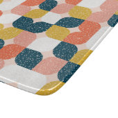 Bauhaus Retro Geometric Pattern Snijplank (Hoek)