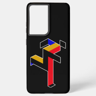 Bauhaus Running Man Poster Samsung Galaxy Hoesje