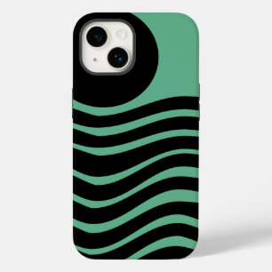 Bauhaus Seafoam Green Abstract Case-Mate iPhone 14 Hoesje