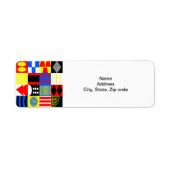 Bauhaus Shapes Label (Voorkant)