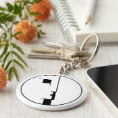 bauhaus sleutelhanger (Zijkant)