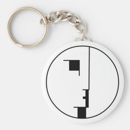 bauhaus sleutelhanger (Voorkant)