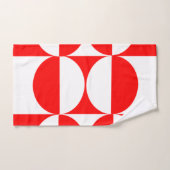 Bauhaus Squares en Circles Bad Handdoek (Handdoek)