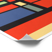 Bauhaus Tea Pot 1 Poster (Hoek)