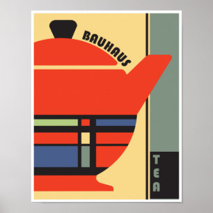Bauhaus Tea Pot 1 Poster