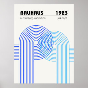 Bauhaus Tentoonstellingsposter 1923 Poster