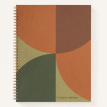 Bauhaus Terracotta Groen Gepersonaliseerd