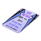 Bauhaus Tuxedo (bewaar de datummagneet) Magneet (Linkerzijde)