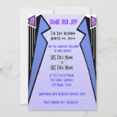 Bauhaus Tuxedo - LBV (huwelijksceremonie) Kaart (Voorkant)