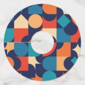 Bauhaus-Vintage Wijnglaslabel (Achterkant)