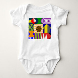 Bauhaus Vorm Collage  Romper