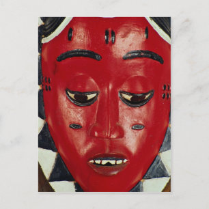 Baule-masker, Ivoorkust Briefkaart