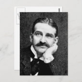 Baum ~ Frank Lyman Writer Wizard of Oz Briefkaart (Voorkant / Achterkant)