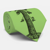 Baum Redwood tree Stropdas (Opgerold)