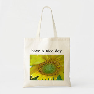 Baumwolltasche Sonnenblume: een mooie dag Tote Bag
