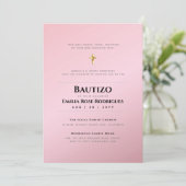 Bautismo BAPTISM moderne INVITATION Christening BA (Debout devant)