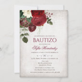 Bautizo Invitacione De bautizo Baptism Invitation (Devant)
